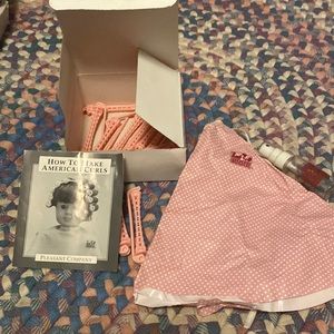 2/$25 American Girl Doll Pleasant Company How to Make American Curls